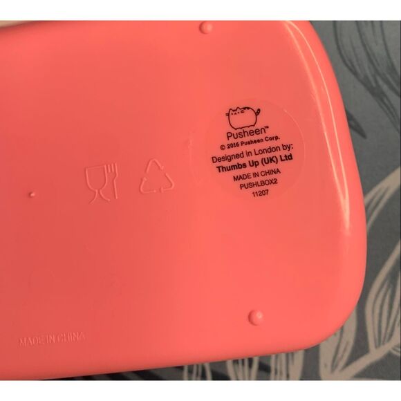 Pusheen Double Layer Bento Lunch Box & I Am Cat Book LOT - Picture 7 of 12